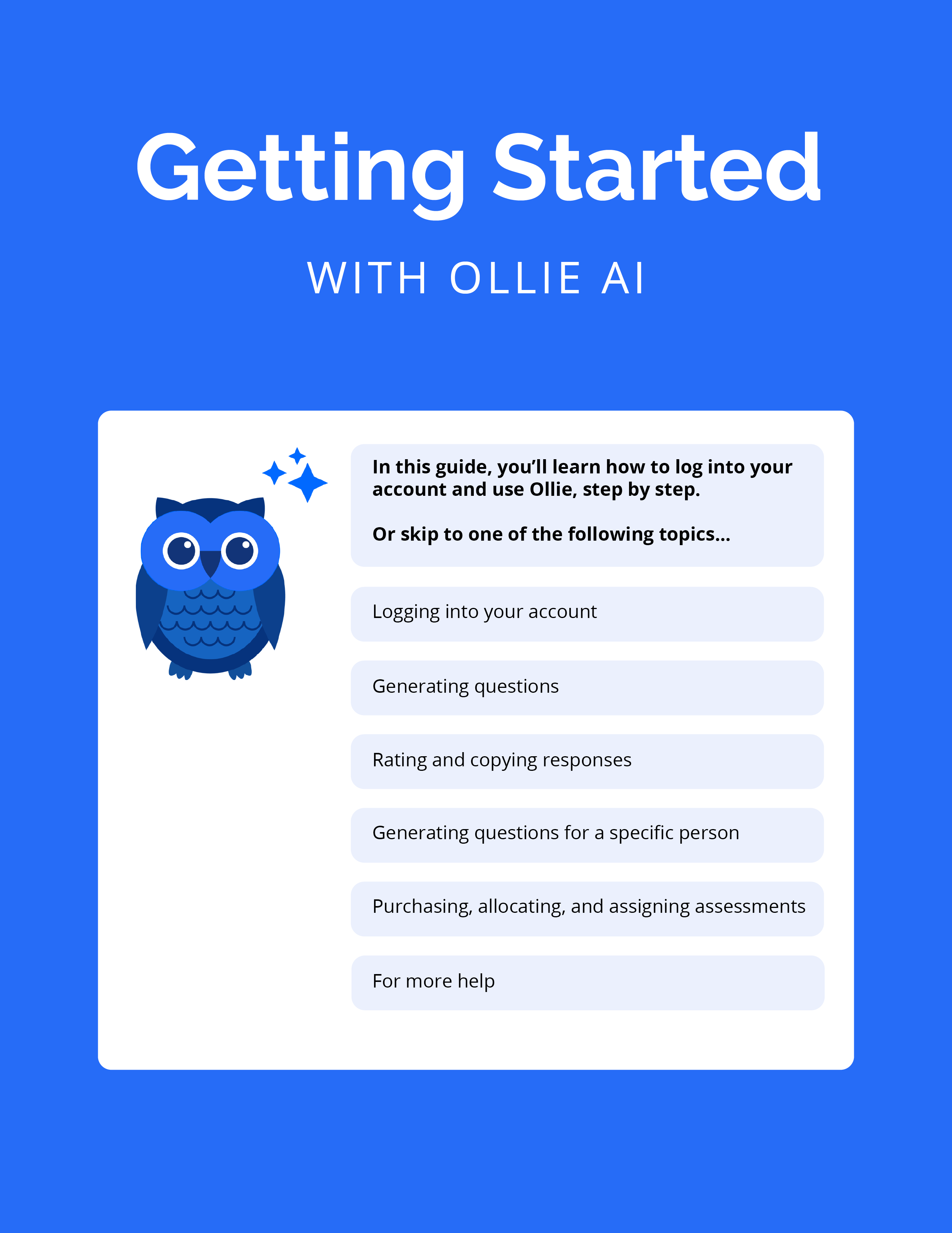 Ollie AI Guide